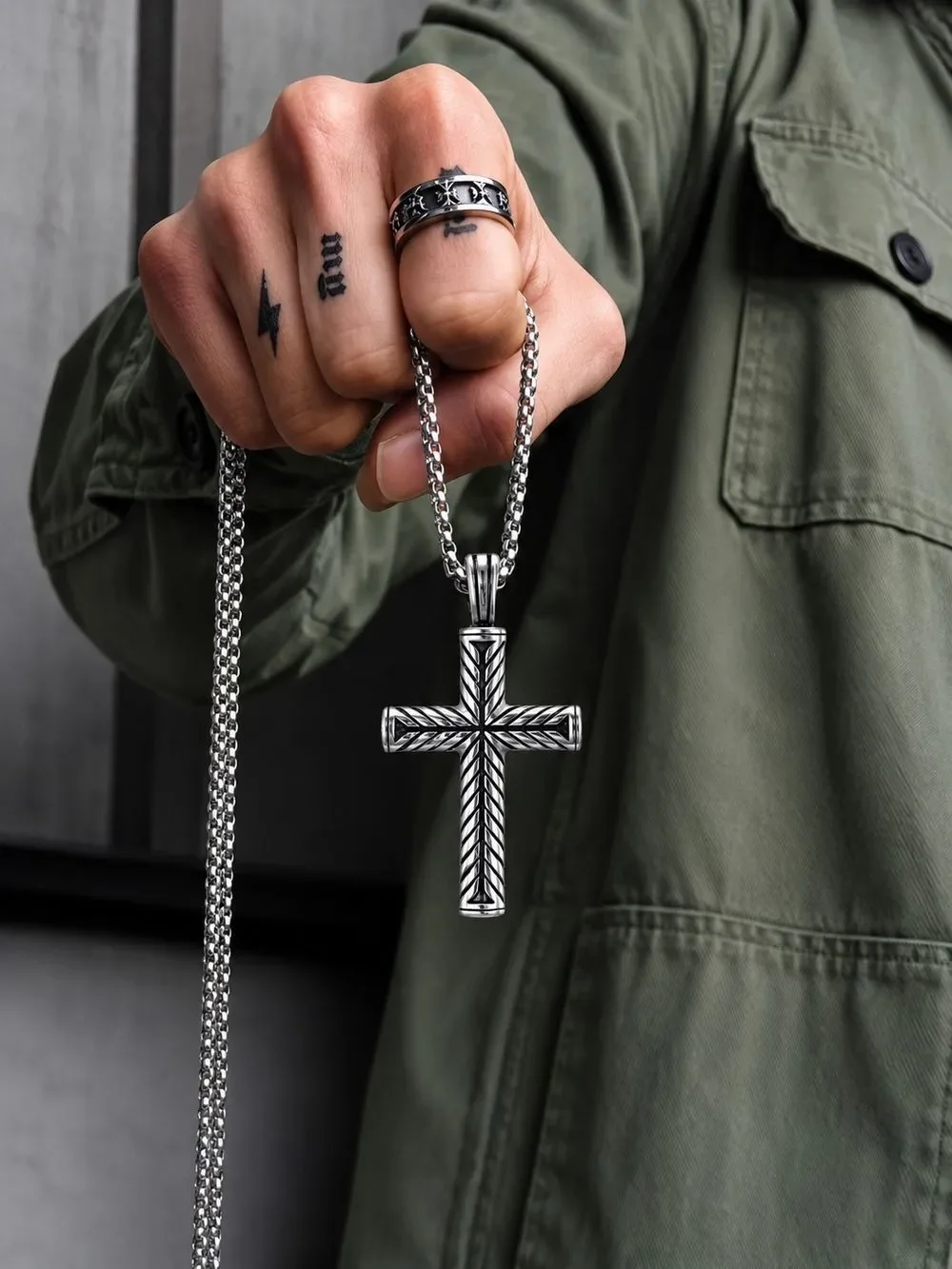Stainless Cross Necklace